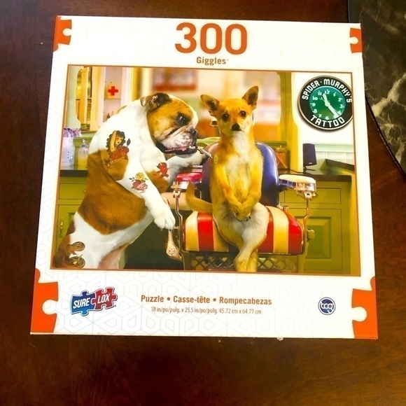SPIDER’S MURPHY TATOO‎ 300 GIGGLES 300 puzzles in complete Excellent condition - Picture 5 of 5